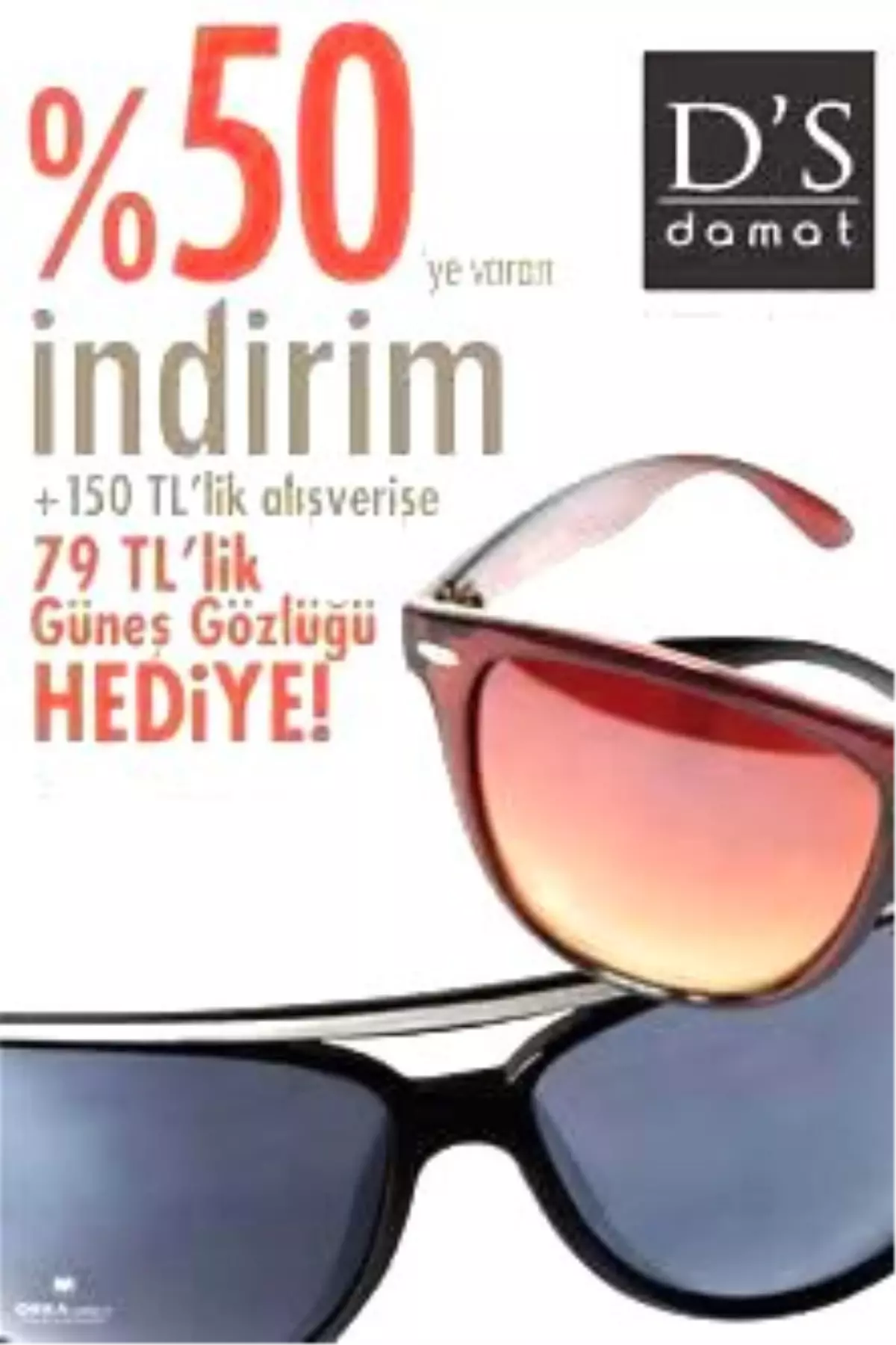 D\'S Damat\'ta 50 İndirim