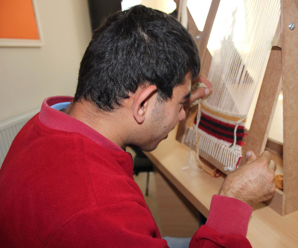 Engelliler Meslek Öğreniyor