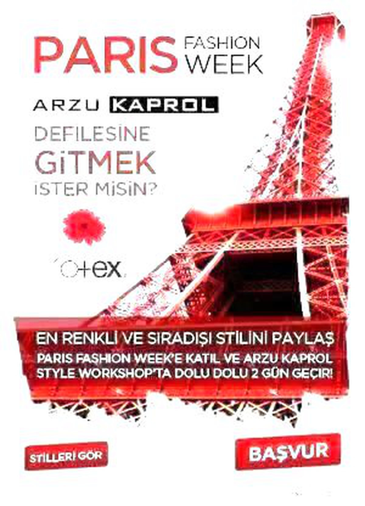 Kotex ve Arzu Kaprol ile Stil Yarışması Başladı