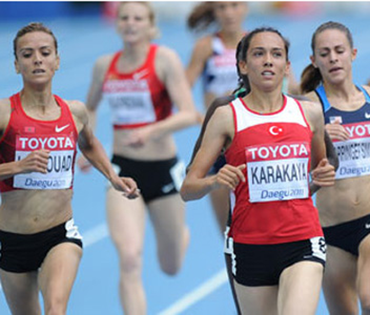 Atletizmin Yıldızları Maraton Fuarı'nda