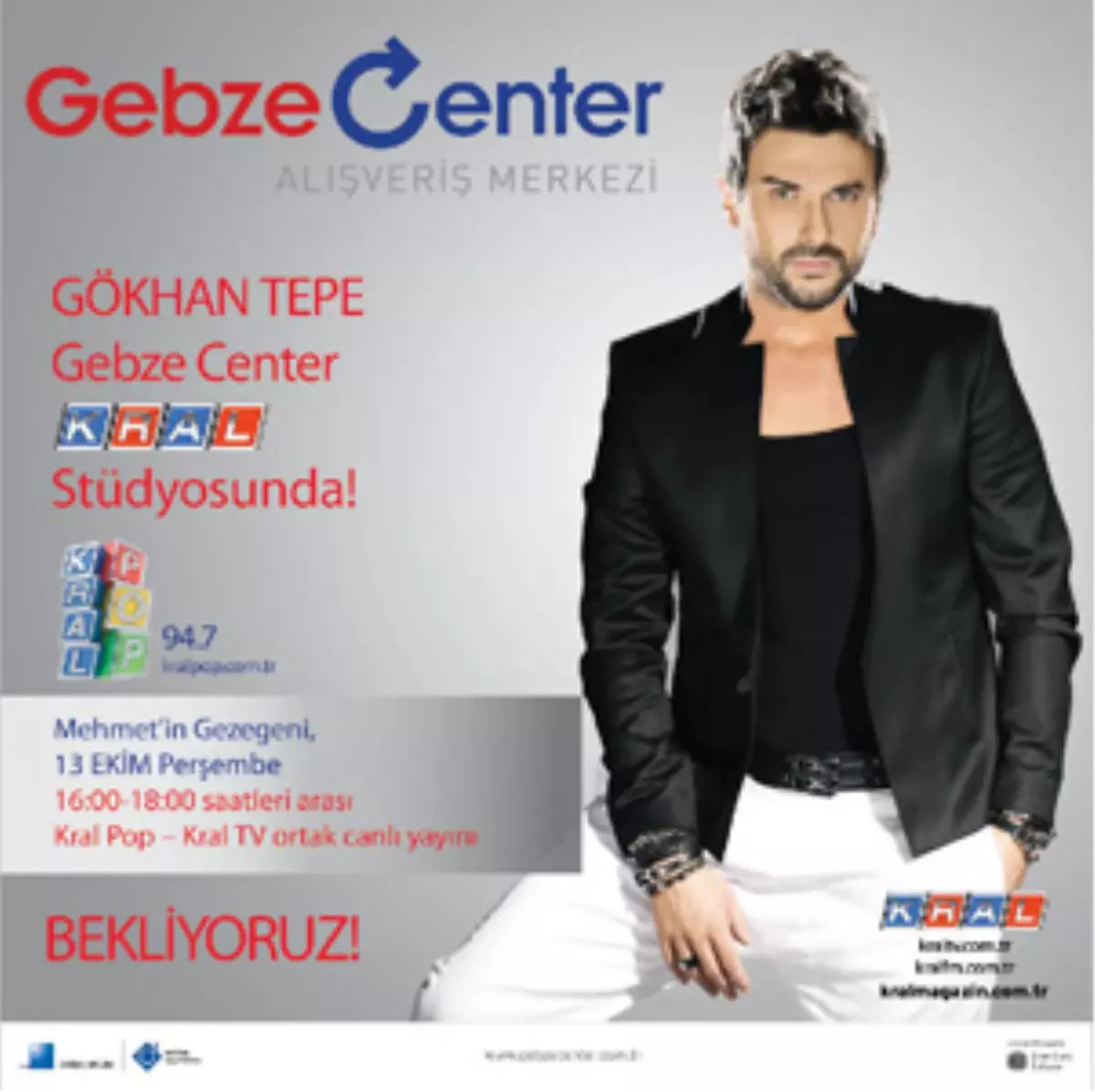 Gökhan Tepe Gebze Center Kral Stüdyosunda