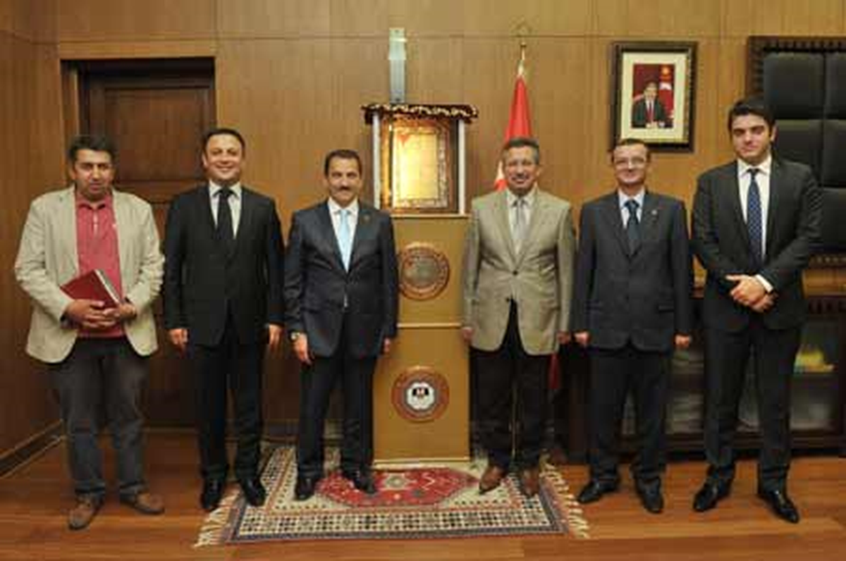 Atalay'dan Belediyeye Ziyaret