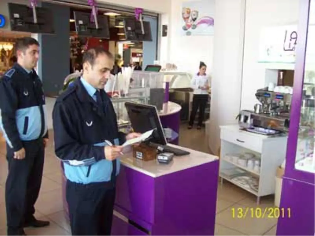 Gebze Center\'a Zabıtadan Gıda Denetimi