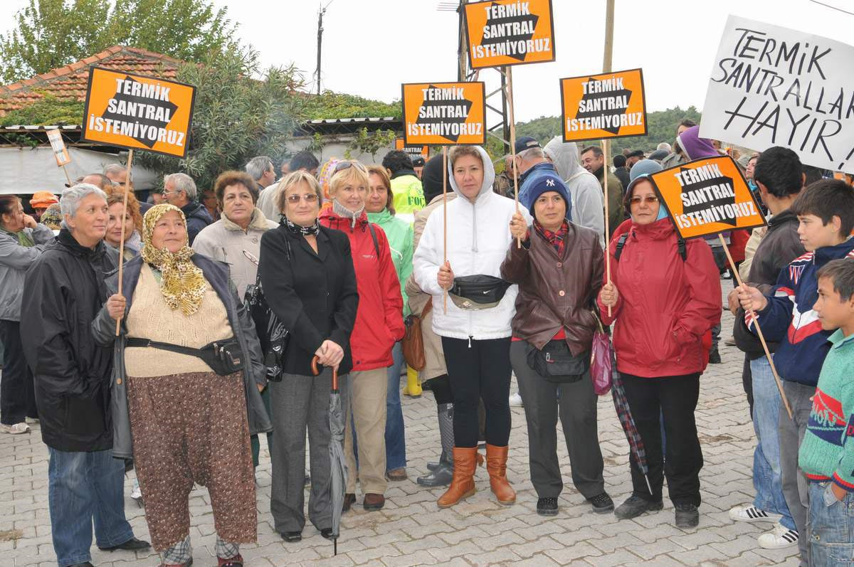 Aliağa'ya Termik Santrale Tepki Büyüyor