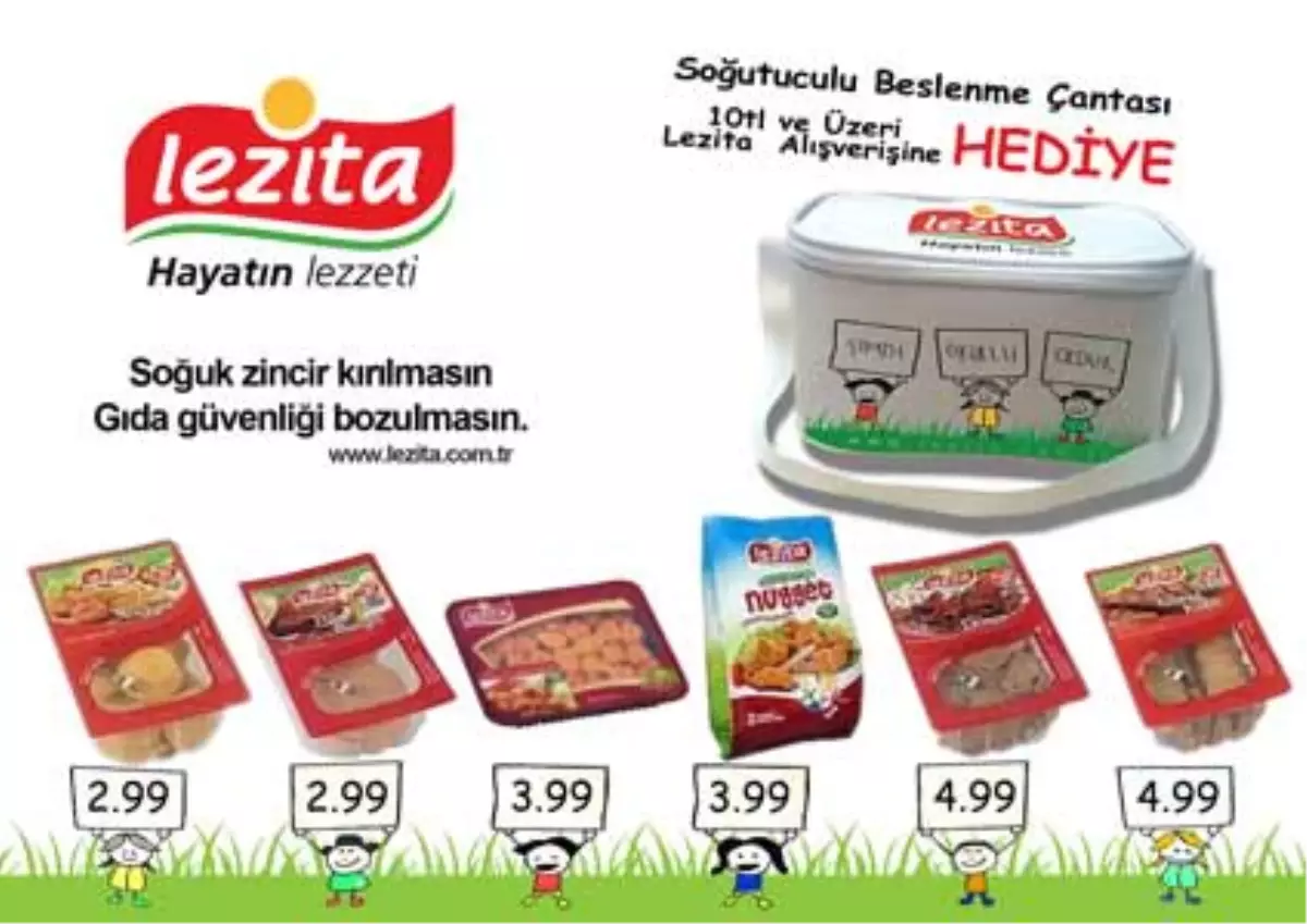Lezita\'nın Soğutuculu Beslenme Çantaları