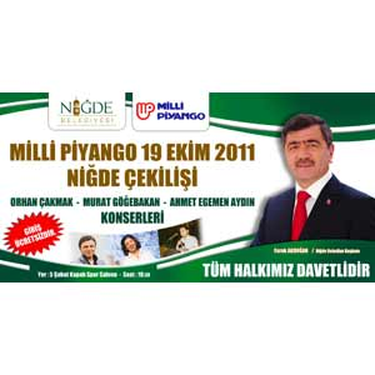 Milli Piyango 19 Ekim Çekilişi Niğde'de