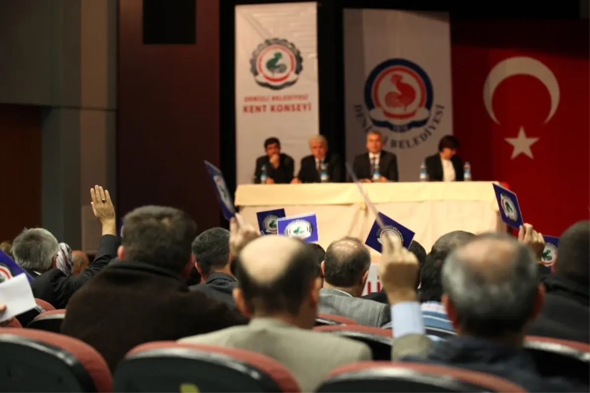 Kent Konseyi Genel Kurulu\'nda Terör Lanetlendi