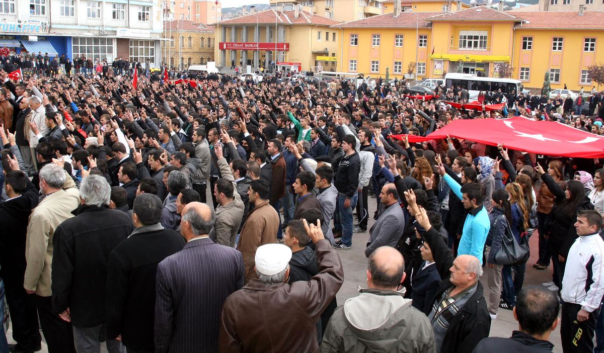 Yozgat'ta Teröre Lanet Yürüyüşü