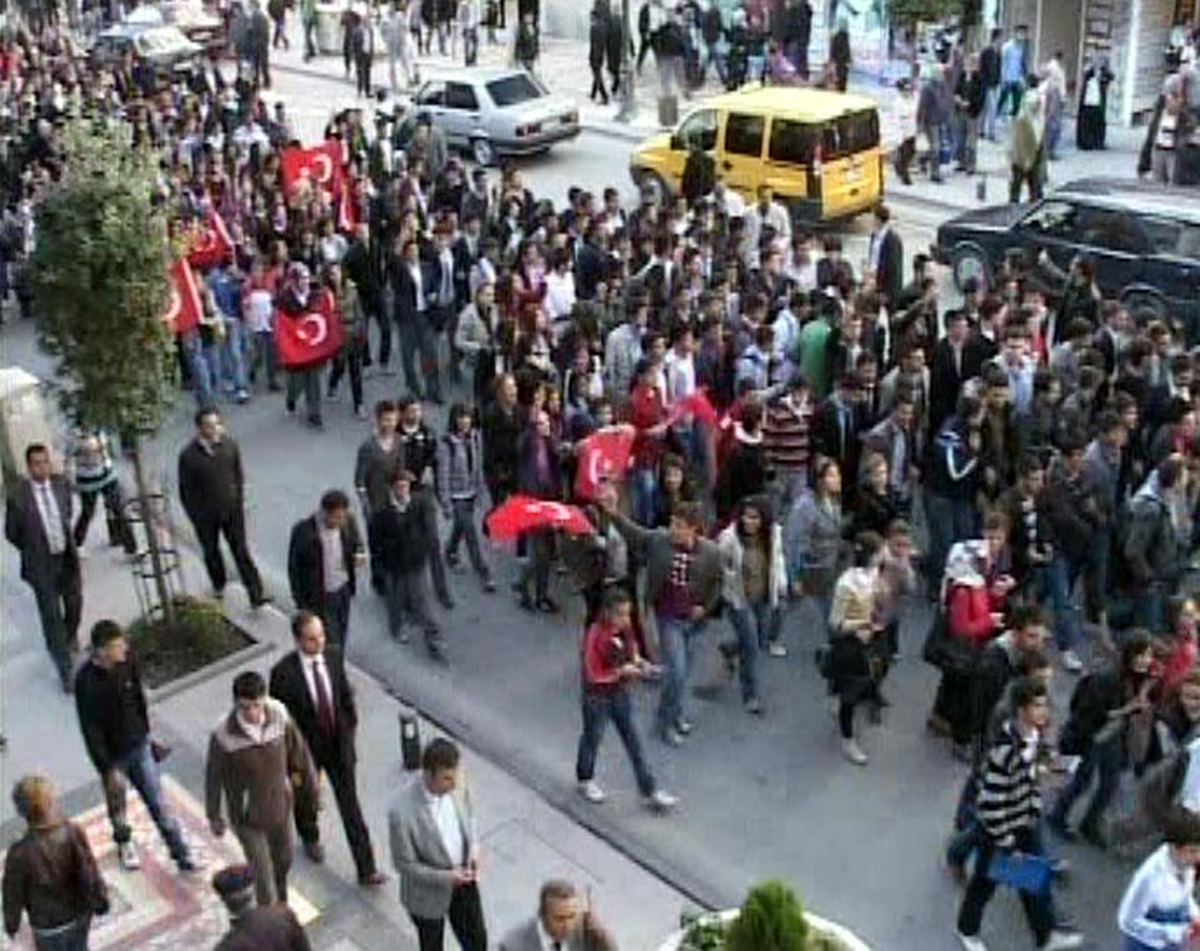 Malatyalı'lar Teröre Lanet Yağdırdı