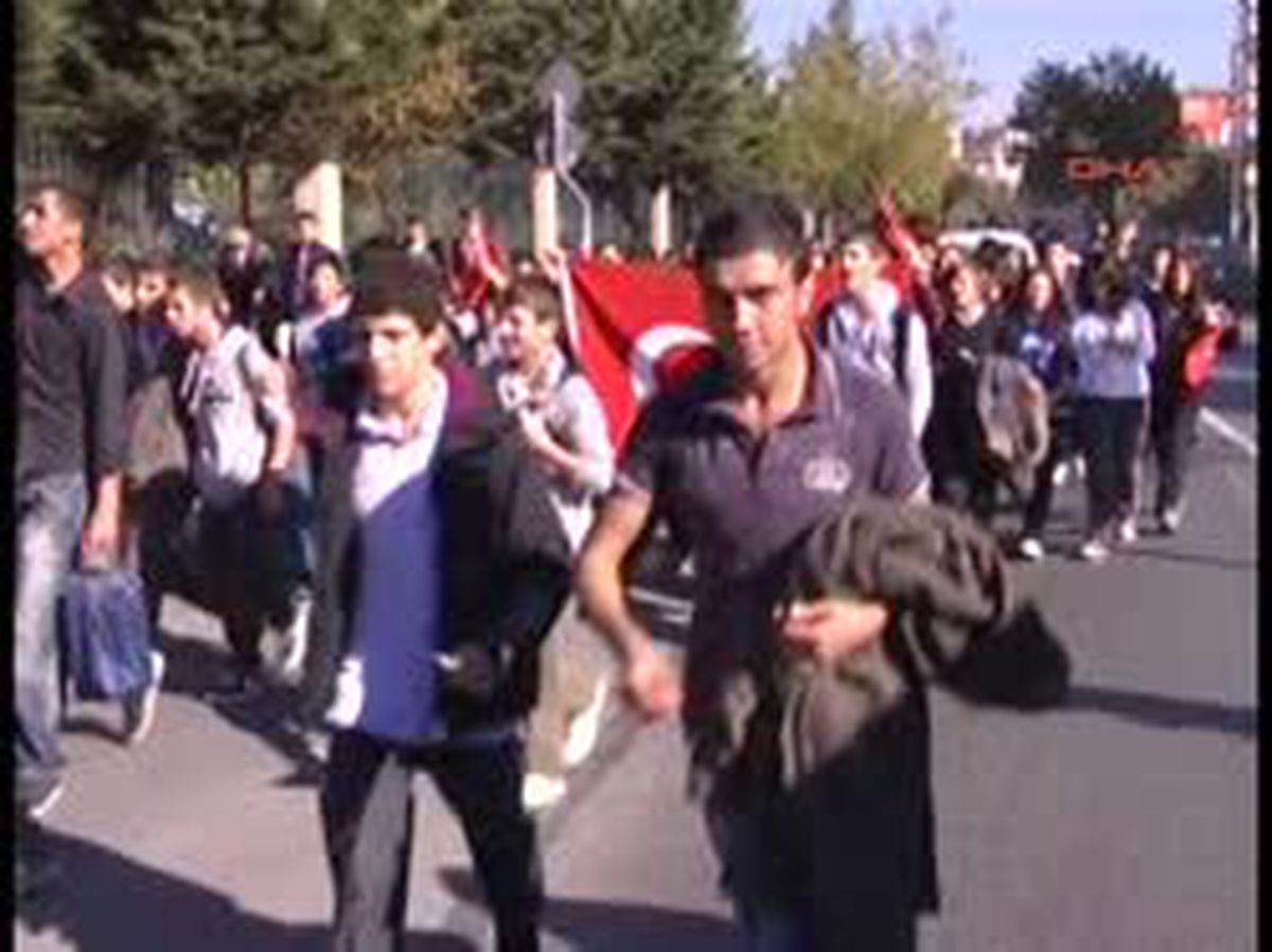 Marmara Üniversitesi'nde Terör Protestosu