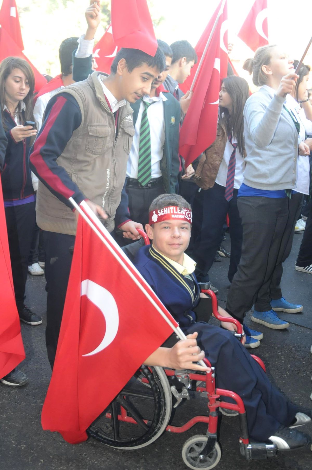 Vize'de Teröre Lanet Yürüyüşü