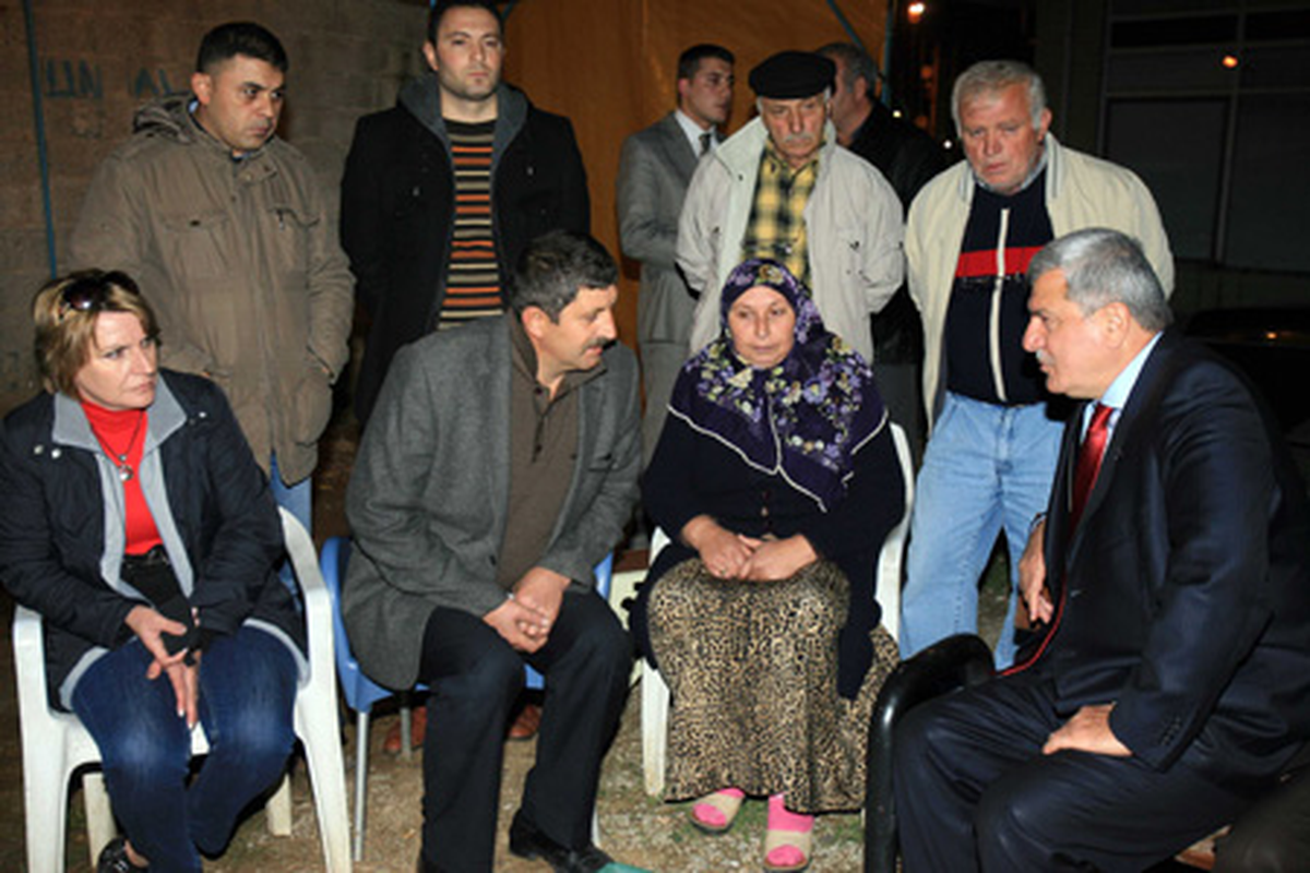 Yaralı Erin Ailesine Geçmiş Olsun Ziyareti