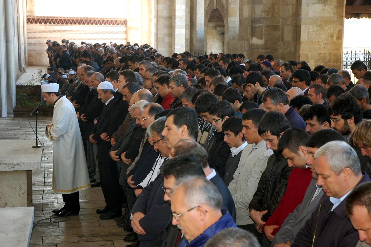 Edirne'de Şehitler İçin Gıyabi Cenaze Namazı