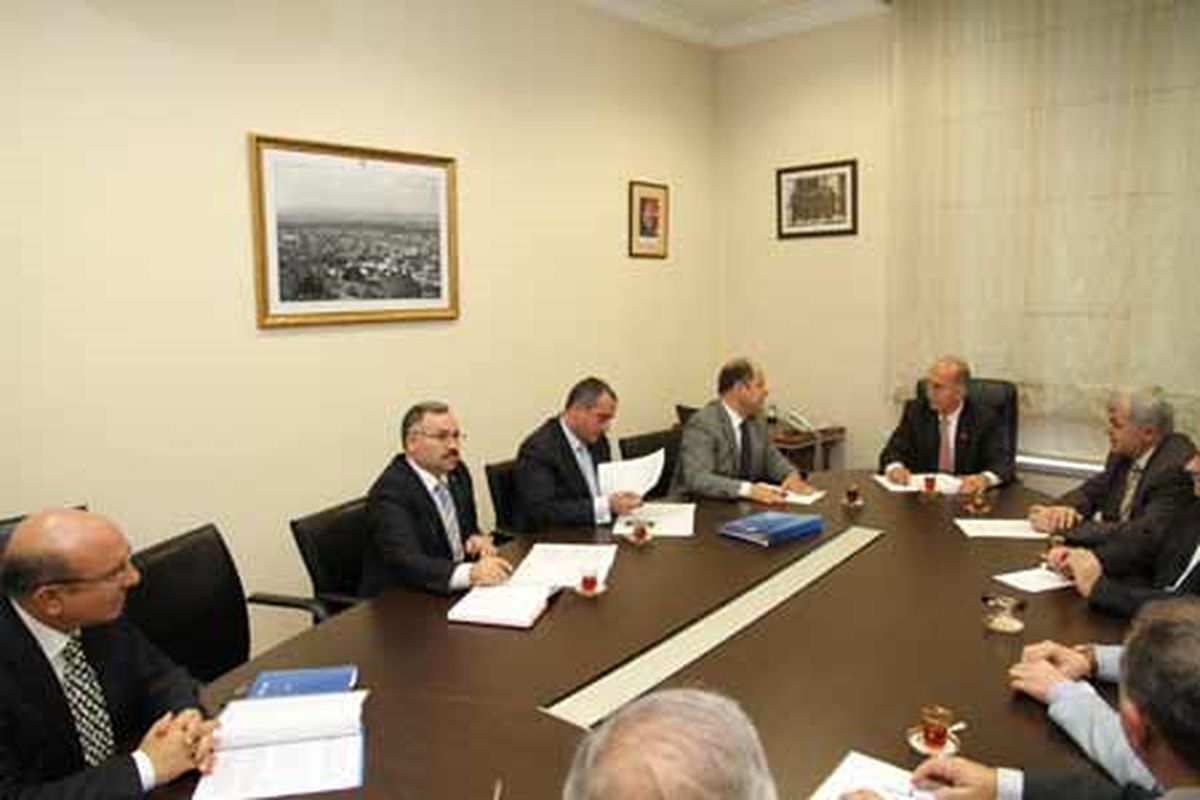 Harput'un Başkanlığında Toplantı