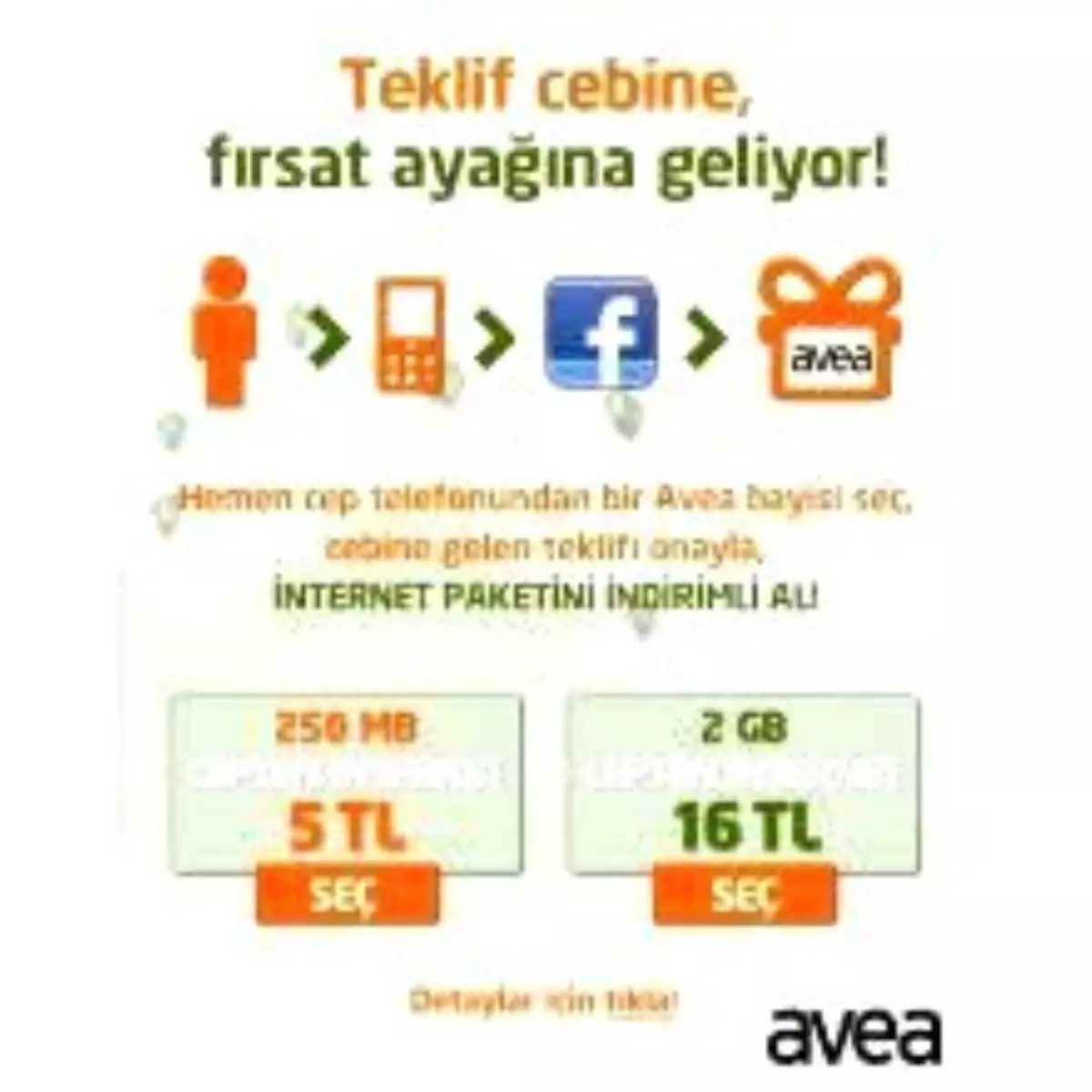 Avea\'dan Uygun Bir Veri Paketi Teklifi!