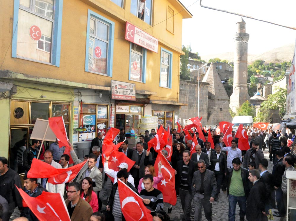 Bitlis'te Teröre Öfke