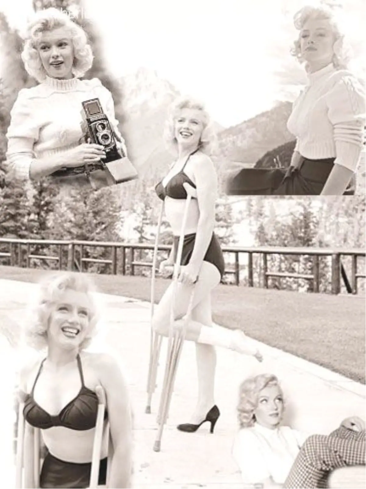 Marilyn\'in Görülmemiş Fotoğrafları