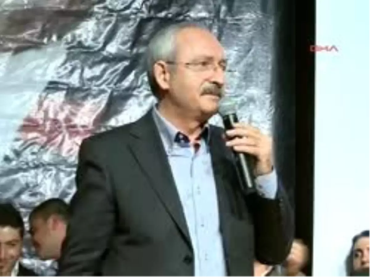 Kılıçdaroğlu: Şehitler Var, Deprem Oldu Diye Bekliyoruz, Ama Ahlaksızlığın Peşini Bırakmayacağız