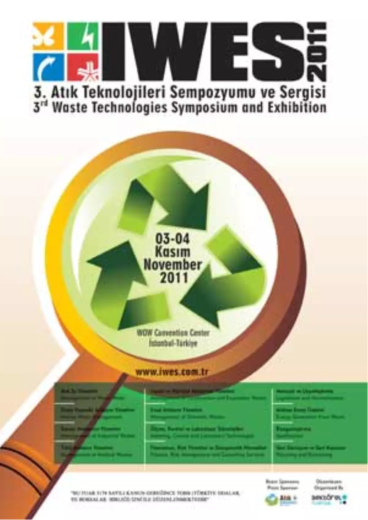 3. Atık Teknolojileri Sempozyumu ve Sergisi Başlıyor