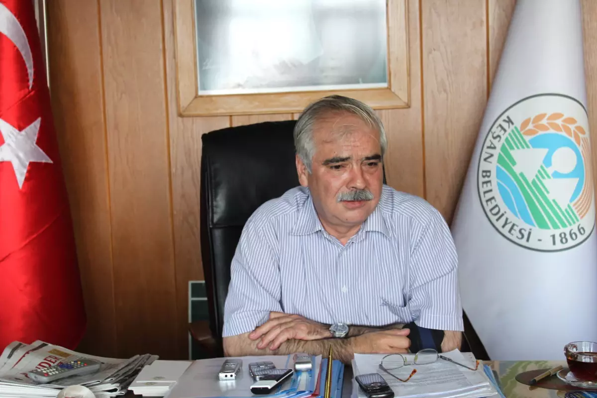 Keşan Belediye Başkanı Mehmet Özcan, Ankara\'ya Gidiyor