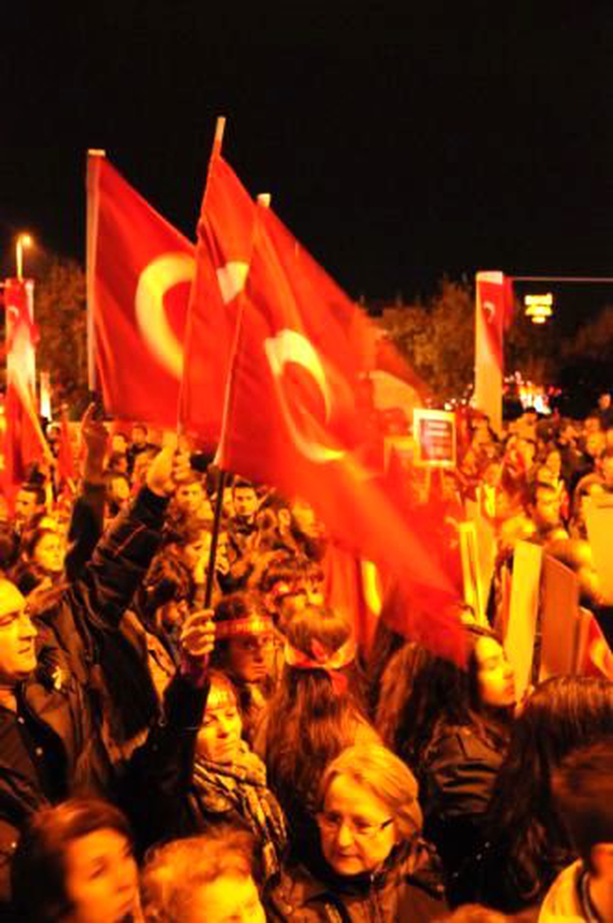 Çanakkale'de Cumhuriyet Yürüyüşü