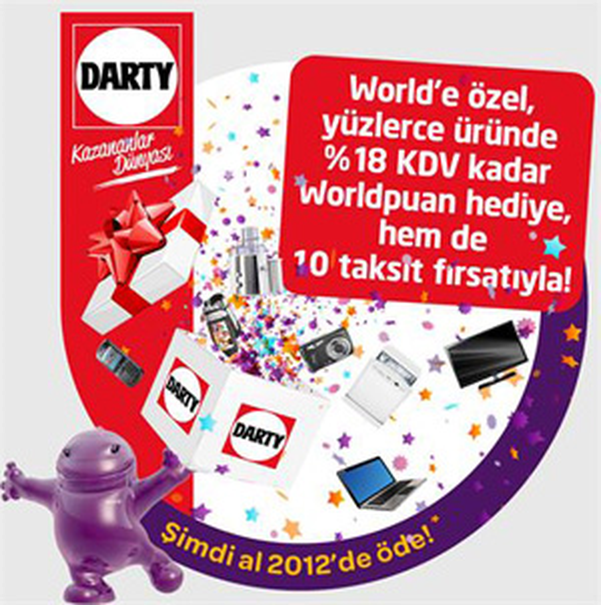 Darty'den Yüzlerce Üründe %18