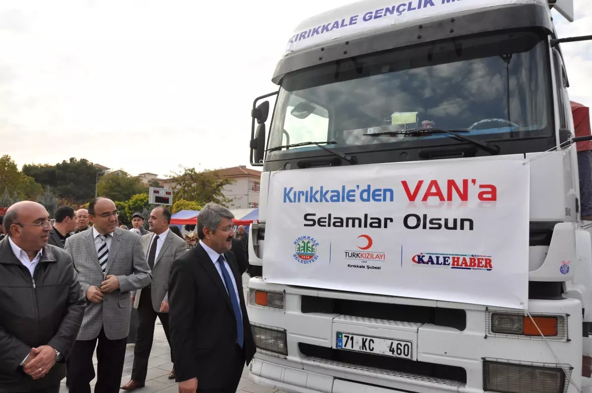 Kırıkkale\'den Van\'a Yardım