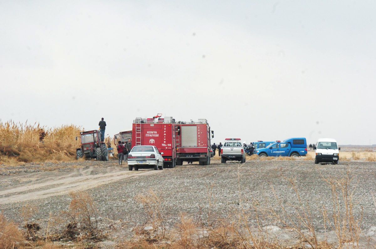 Konya'da Askeri Uçak Düştü: 2 Pilot Şehit (2)