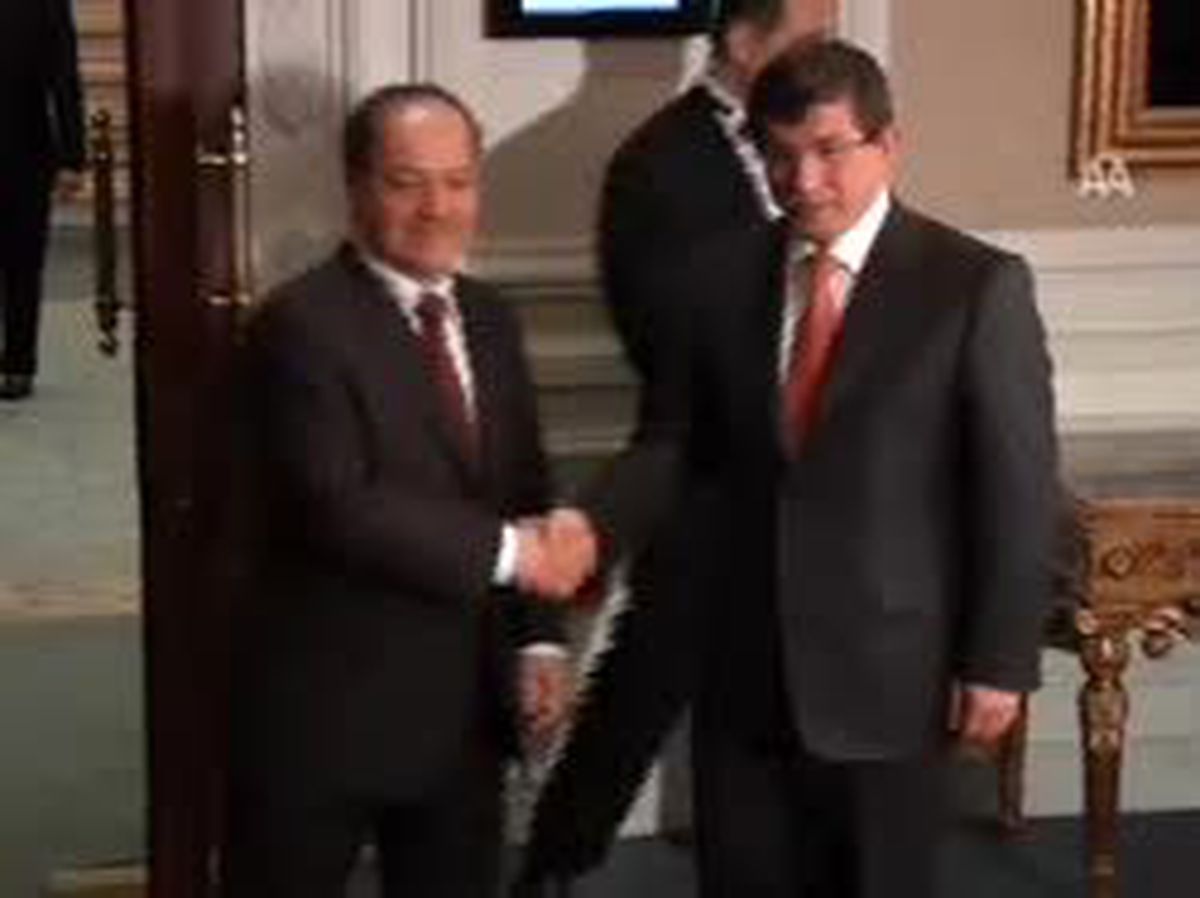 Davutoğlu - Barzani Görüşmesi