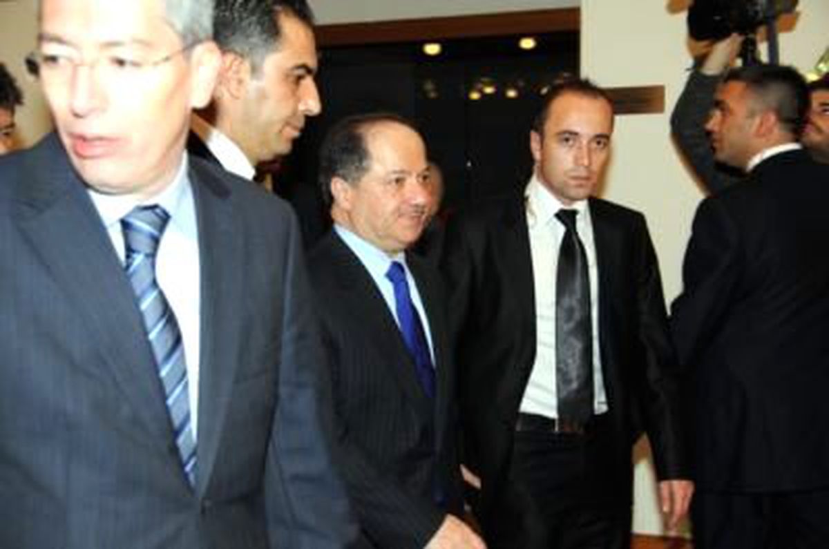 Barzani Türkiye'den Ayrıldı