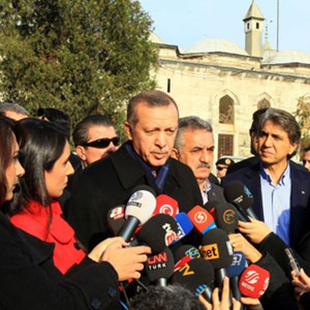 Başbakan Erdoğan, Bayram Namazını Sultanahmet Camisi'nde Kıldı