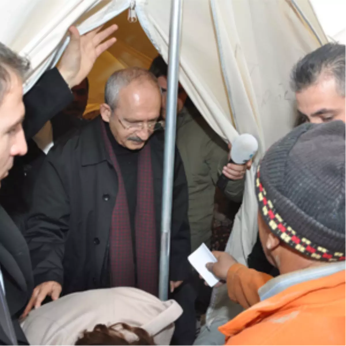 Kemal Kılıçdaroğlu Erciş'te