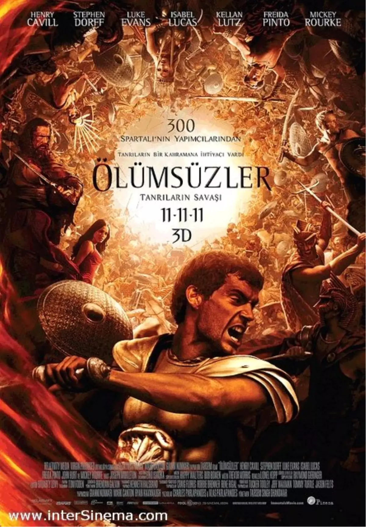 Ölümsüzler: Tanrıların Savaşı Filmi
