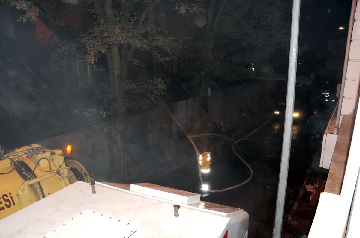 Tunceli\'de Korkutan Yangın