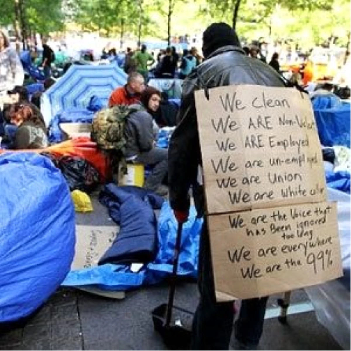 Abd, Protesto Çadırlarını Dağıttı