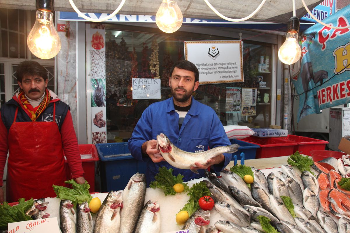 Balık Tezgâhları Modernize Oldu