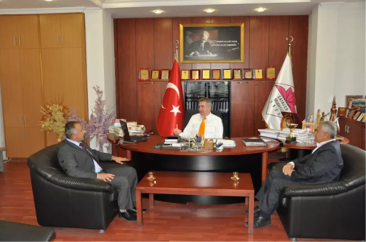 Konya Taraşçı\'dan Cem Kara\'ya Ziyaret