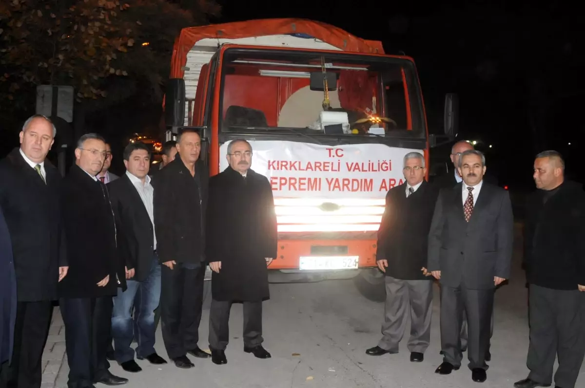 Depremzedelere Bir Kamyon Peynir Gönderildi