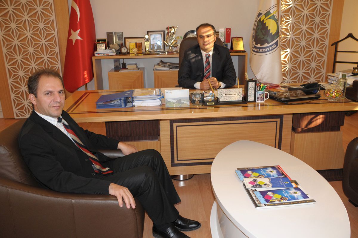 İmyo Müdürü, Başkan Aktaş Ziyareti