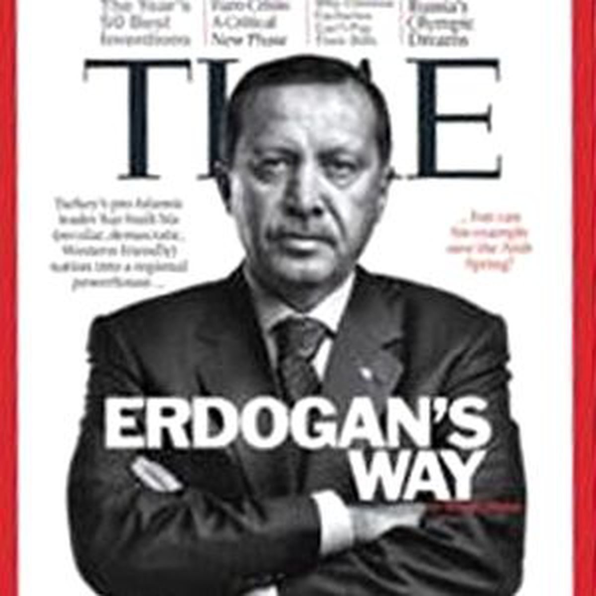 Başbakan Erdoğan Time'ın Kapağında