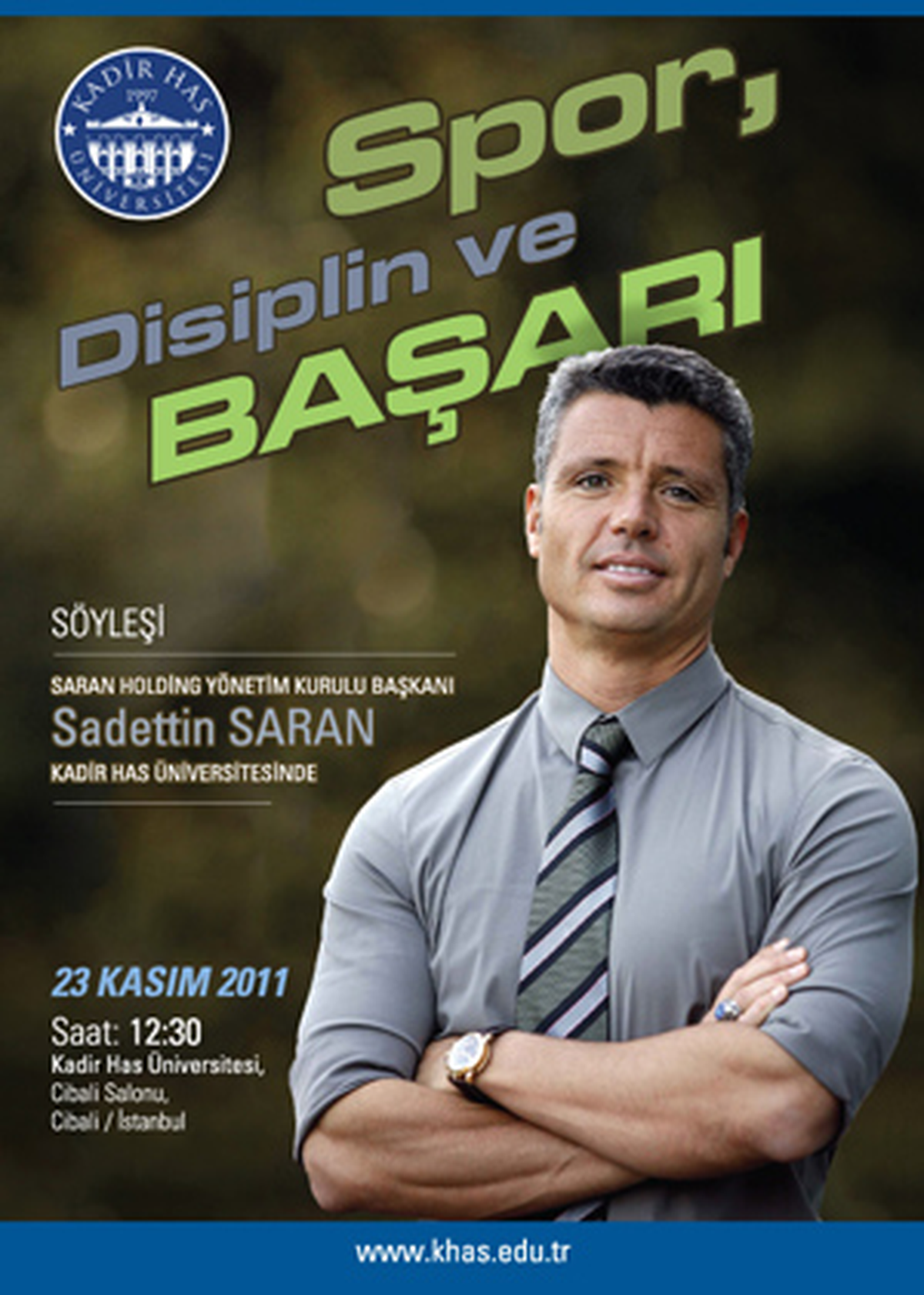 Sadettin Saran, Kadir Has Üniversitesi'nde