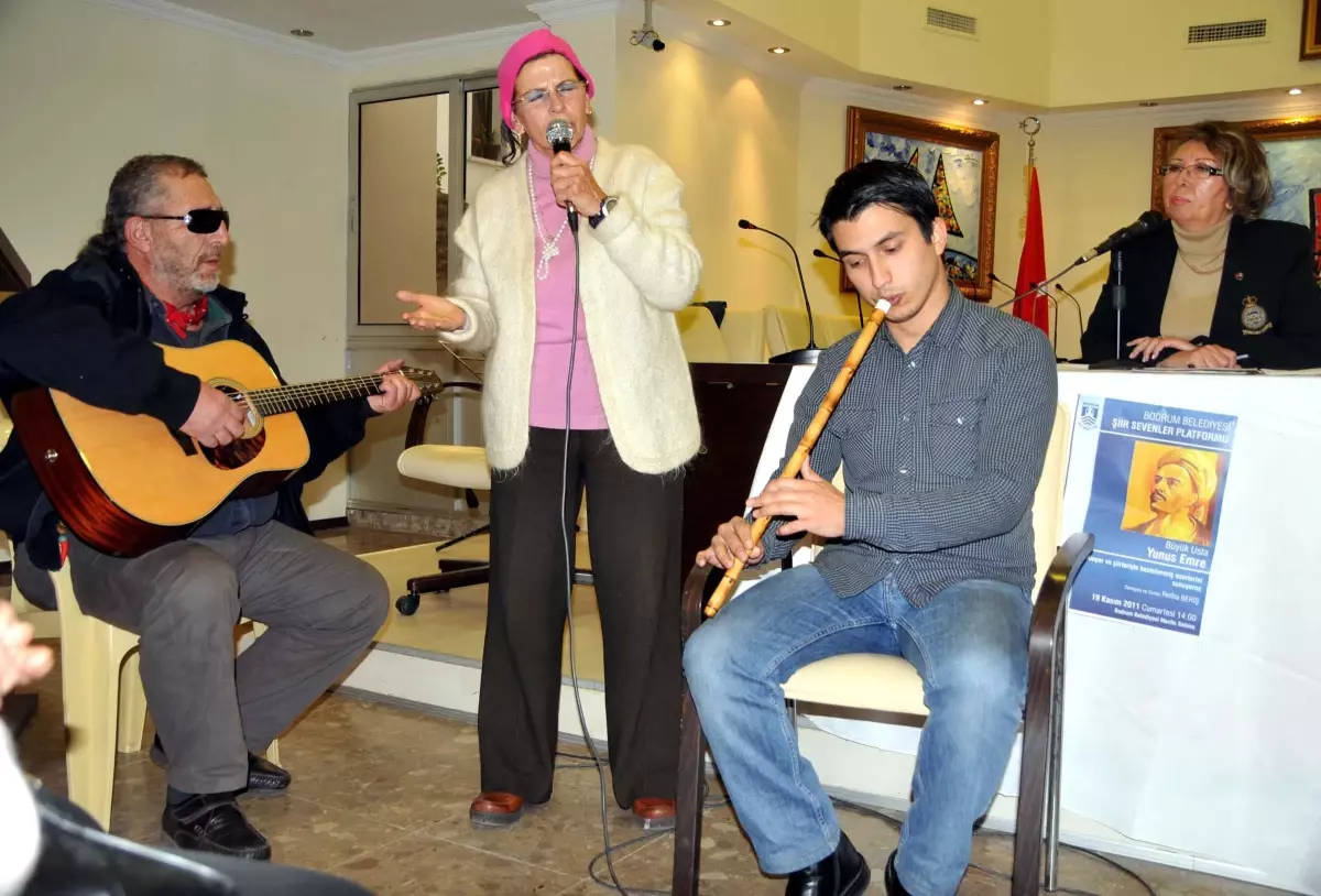 Yunus Emre, Bodrum'da Anıldı