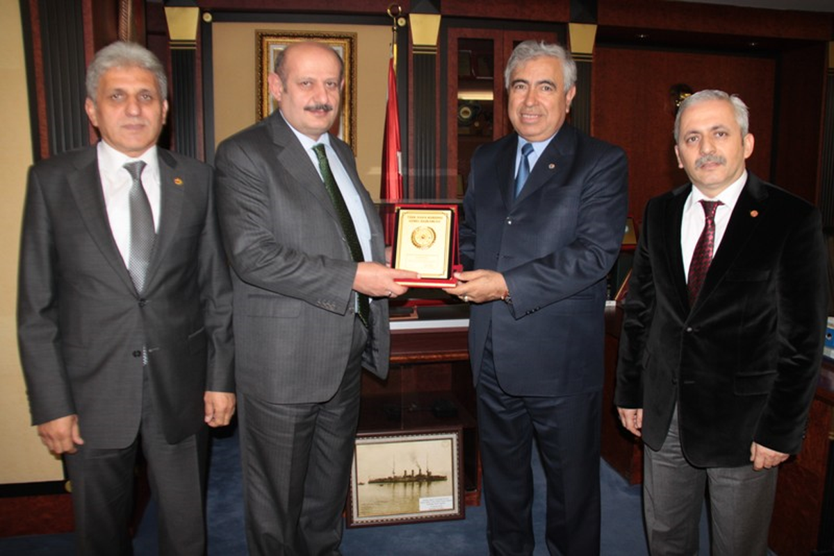 Türk Hava Kurumundan Başkan Bakırcı'ya Ziyaret.