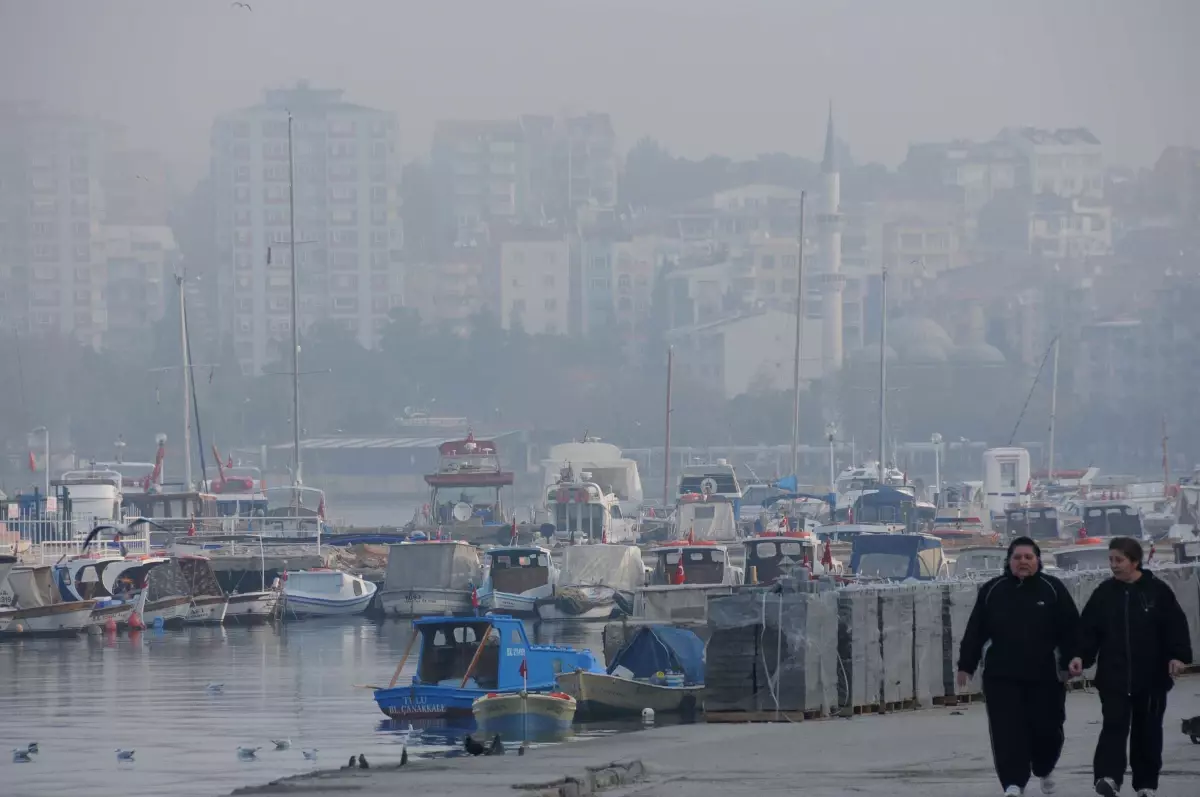 Çanakkale Boğazı'nda Yoğun Sis