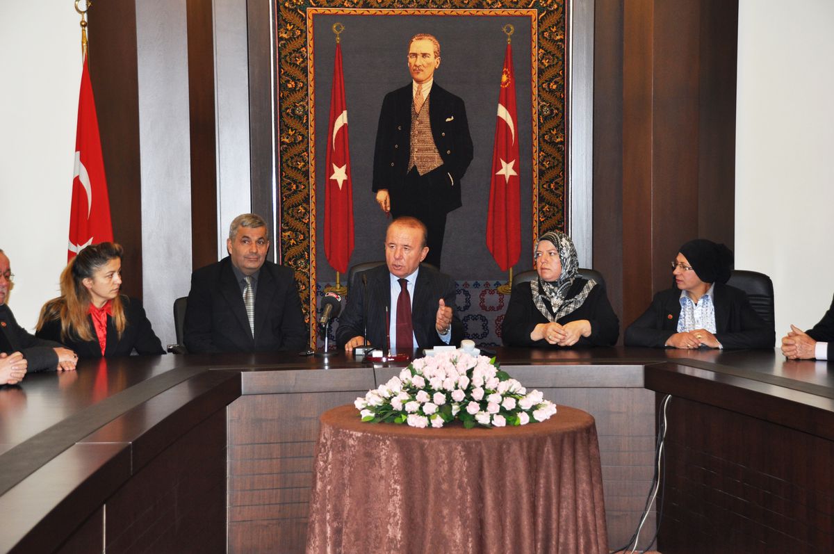 Muhtarlardan Vali Oğuz'a Ziyaret