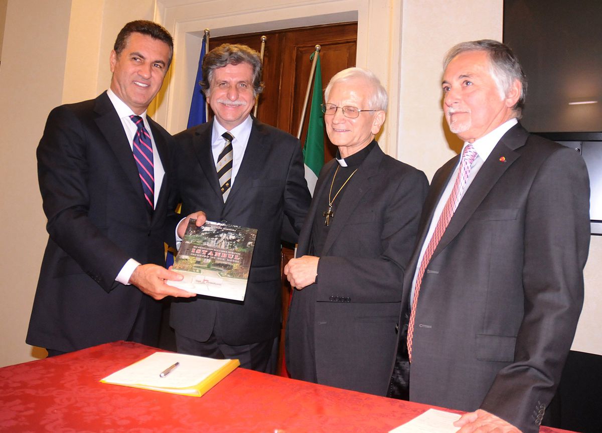 Sarıgül'e Roma'dan Teşekkür Ödülü