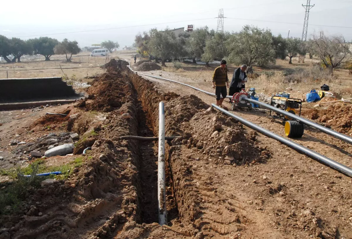 Arpa Çukuruna İçmesuyu Şebekesi