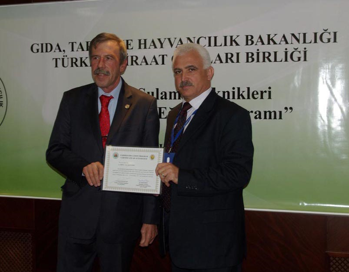 Filistinli Çiftçilerin Eğitimi Tamamlandı