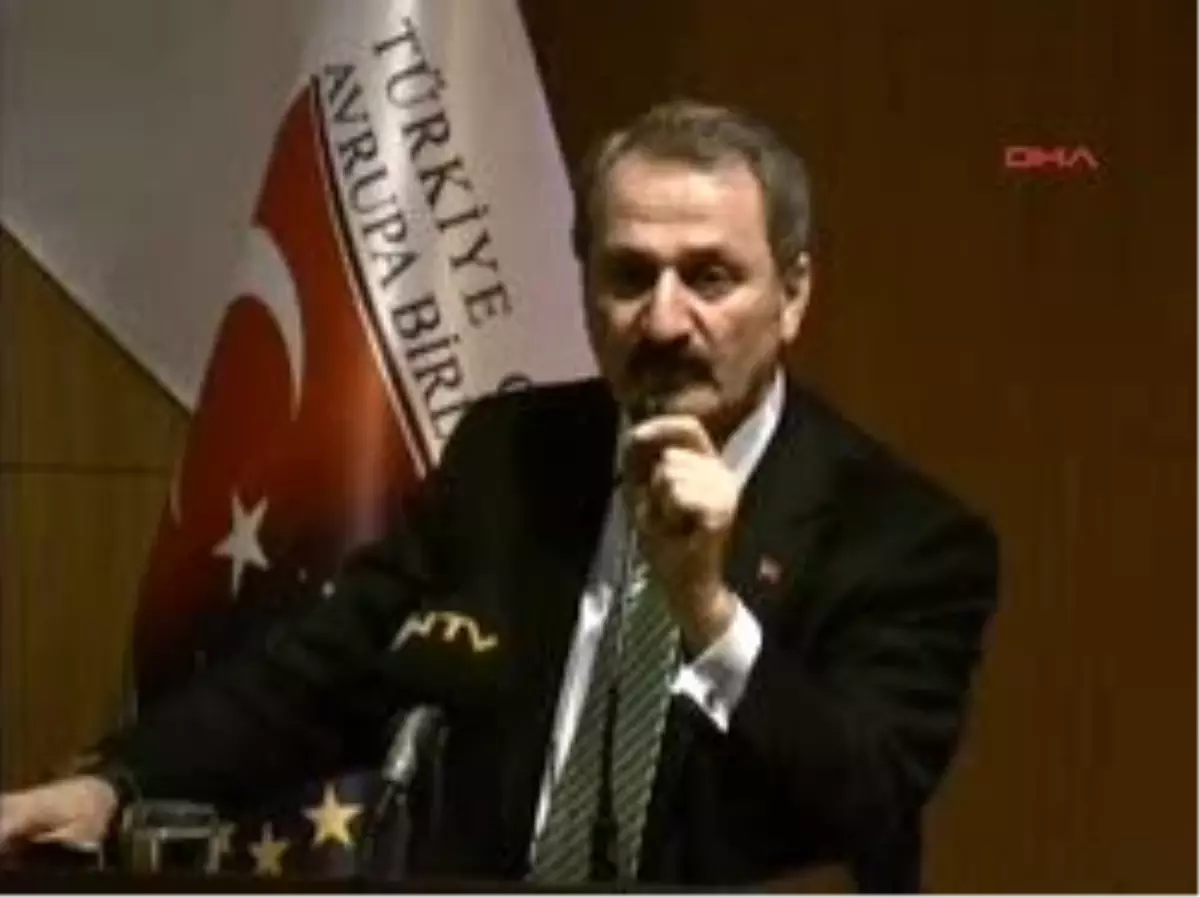 Mersin 2 Başmüzakereci Bağış\'tan Sert Eleştiri