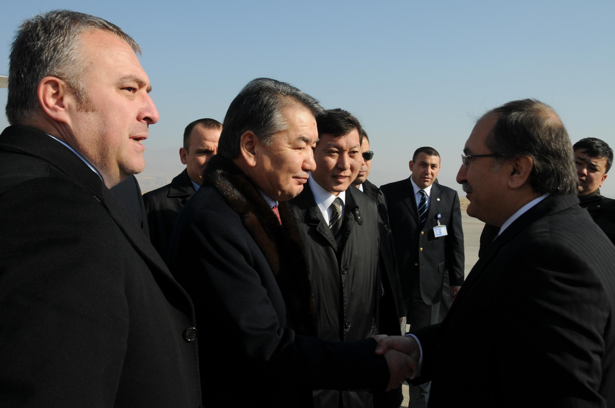 Kazakistan Senato Başkanı Mami Nevşehir'de
